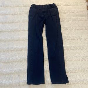Chaps pants navy blue adjustable Waist boys size 18 R